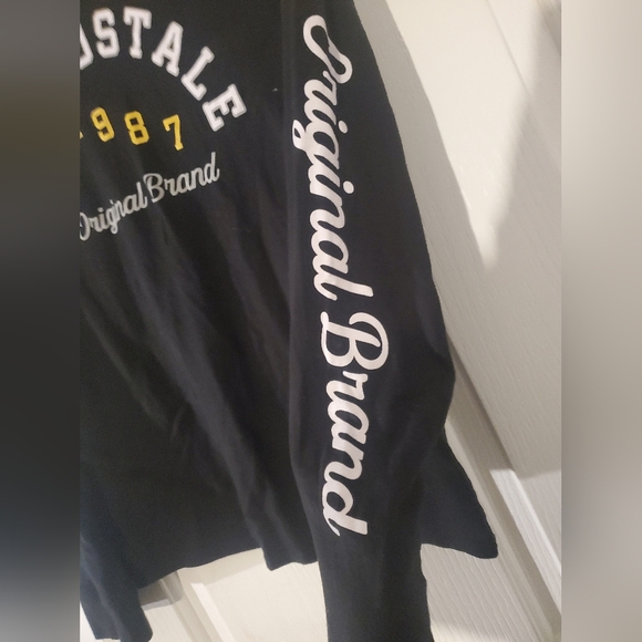 Aeropostale Navy Long Sleeve Kid's Tee - Picture 2 of 4